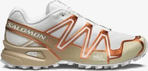 Salomon Speedcross 3 Metallic white/white pepper/almond milk
