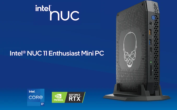 ASUS NUC 11 Enthusiast Kit - Phantom Canyon - NUC11PHKi7C / RNUC11PHKI7C002, GeForce RTX 2060, EU-Netzkabel