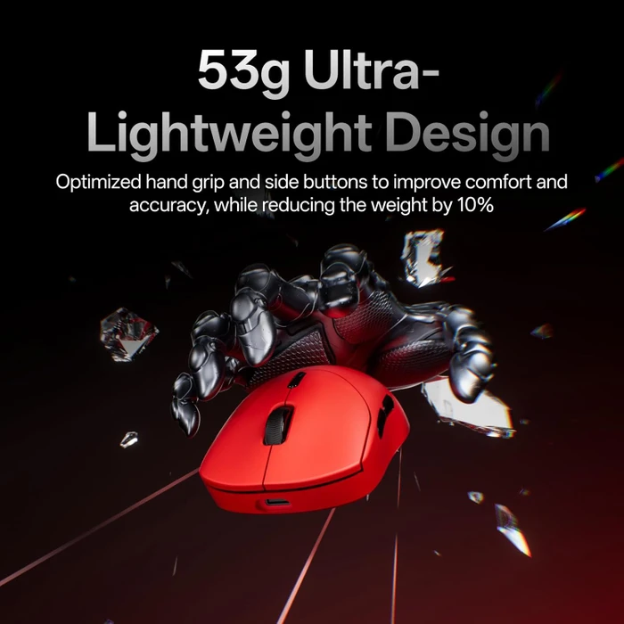 Rapoo VT2 Gen-2 8K Wireless Gaming Mouse rot, USB