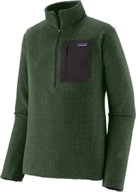 Patagonia R1 Air Fleece Zip-Neck Pullover treeline green (Herren)