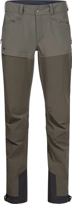 Bergans Bekkely Hybrid Hose lang dark green mud (Damen)