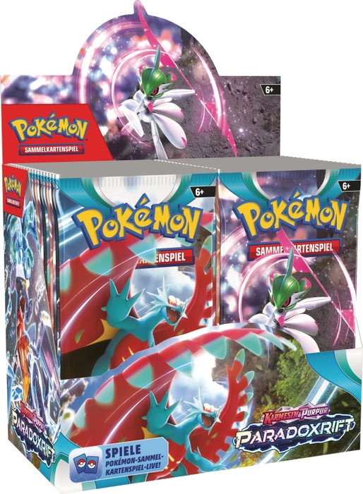Pokémon - Karmesin & Purpur Paradoxrift Booster Display