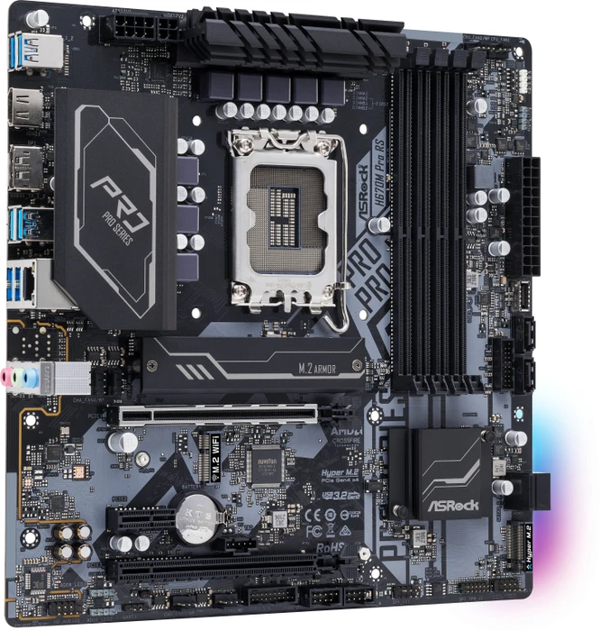 ASRock H670M Pro RS (Intel 1700)