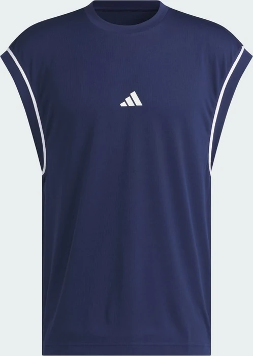 adidas Basketball All-World Sleeveless Funktionsshirt ärmellos team navy blue 2 (Herren)
