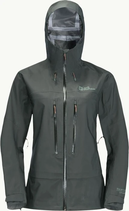 Jack Wolfskin Kammweg 3L Funktionsjacke slate green (Damen)