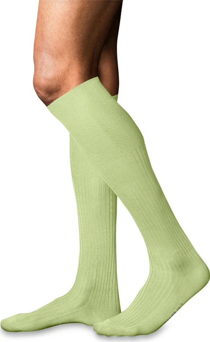 Falke No. 10 Pure Fil d'Écosse Socken lemon (Herren)