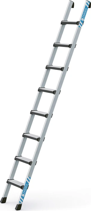 Zarges Z600 Alu gepolstert Anlegeleiter, 8 Stufen