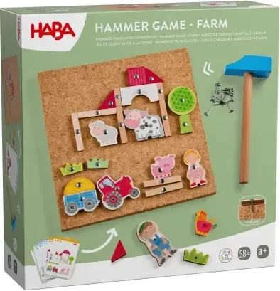 HABA Hammer-Nagelspiel Bauernhof