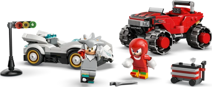 LEGO Sonic the Hedgehog - Silvers Auto vs. Knuckles' Monstertruck
