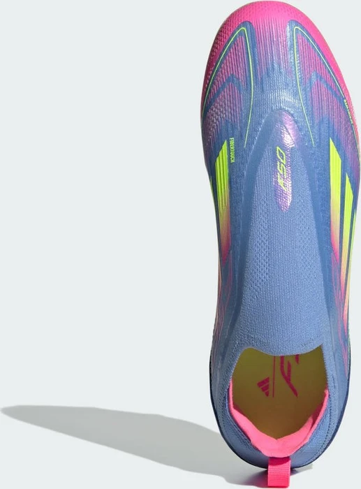 adidas F50 Elite Laceless FG blue fusion/lucid lemon/lucid pink (Junior)