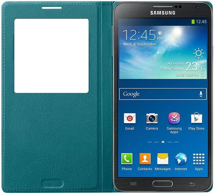 Samsung S-View Cover für Galaxy Note 3 mint