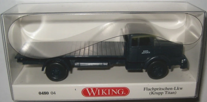 Wiking Klassik Edition Flachpritschen-Lkw (Krupp Titan) Royal Air Force