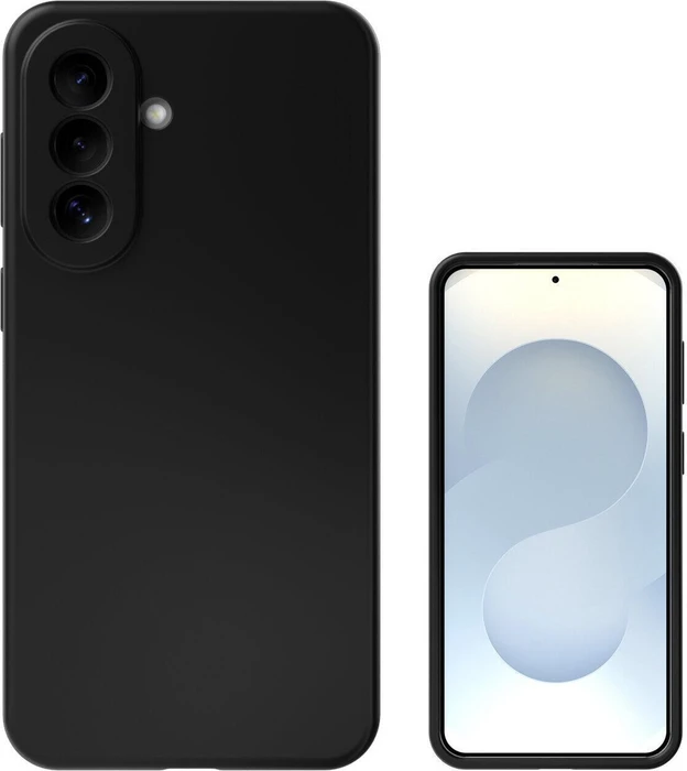 4smarts Cupertino Silicone Case für Samsung Galaxy A57 5G schwarz