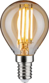 Paulmann Vintage Edition Filament LED Tropfen E14 4.7W/825 warmweiß gold