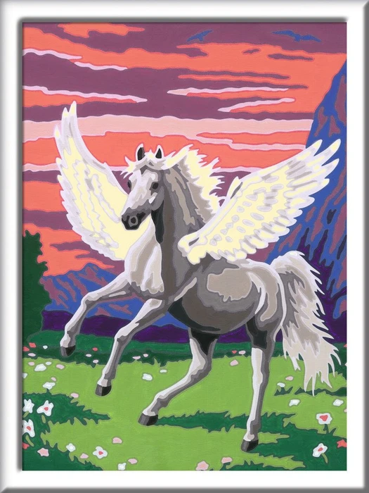Ravensburger Malen nach Zahlen Traumhafter Pegasus