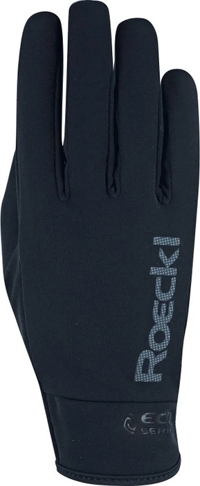 Roeckl Juifen Laufhandschuhe schwarz