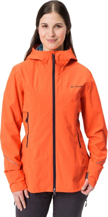 Vaude Yaras 3in1 Fahrradjacke neon orange/blue (Damen)