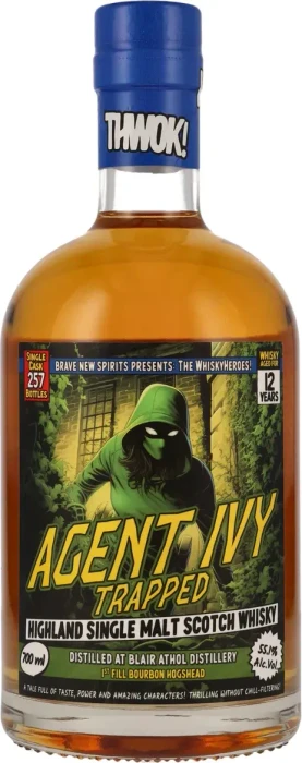 Brave New Spirits The Whisky Heroes: Agent Ivy Trapped Blair Athol 700ml