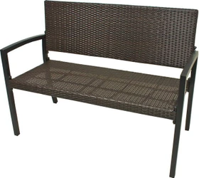 Garden Pleasure San Remo Gartenbank 2-Sitzer braun