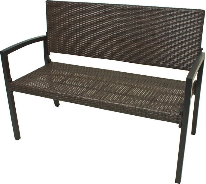 Garden Pleasure San Remo Gartenbank 2-Sitzer braun