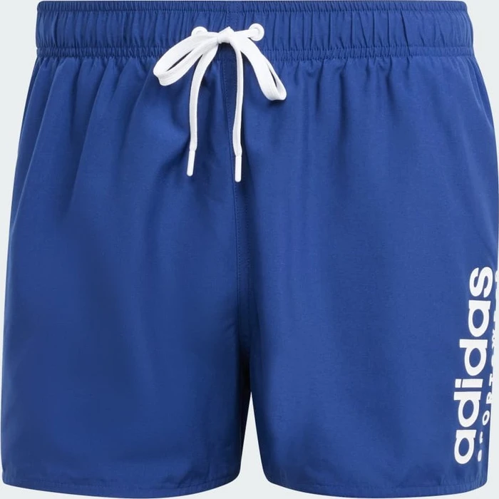 adidas Essentials Logo CLX Badeshorts dark blue/white (Herren)