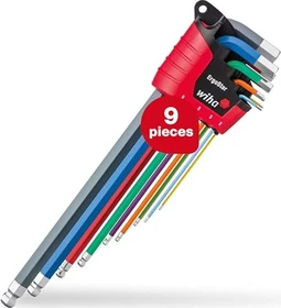 Wiha ErgoStar 369F Innensechskant Winkelschlüsselsatz, 9-tlg.