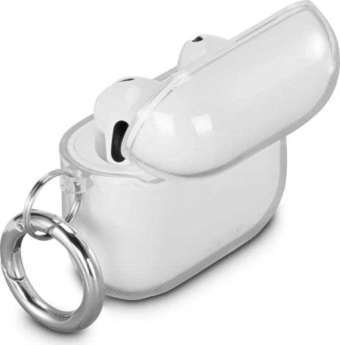 Hama Schutzhülle "Always Clear" für Ladecase Apple AirPods 4. Gen
