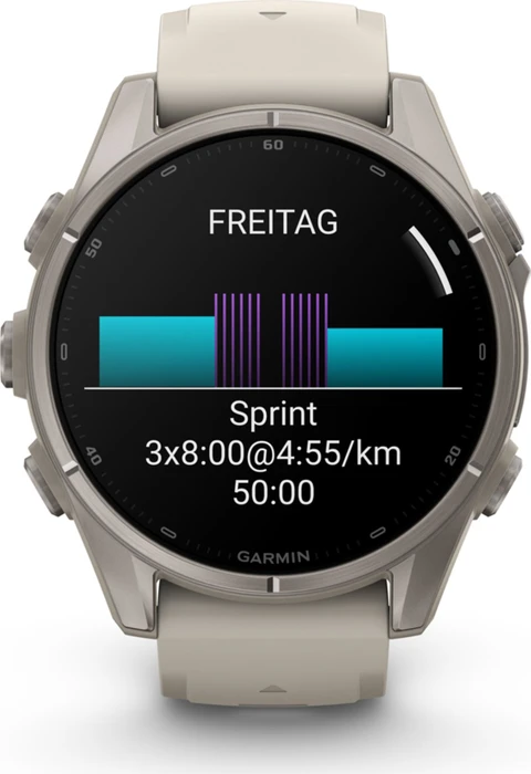 Garmin Fenix 9 43mm titanium/fog grey