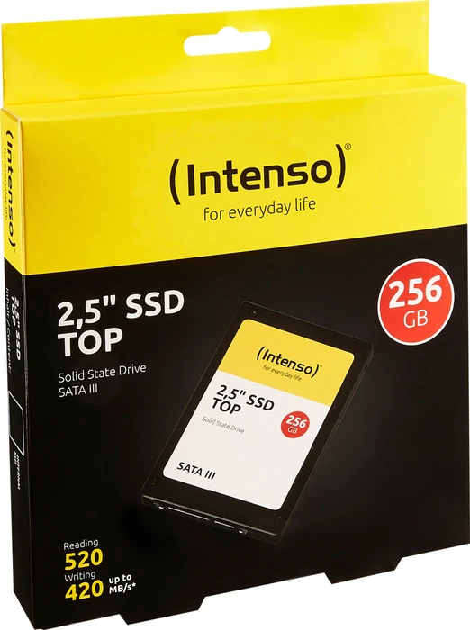 Intenso 2.5" SSD TOP 256GB, 2.5" / SATA 6Gb/s