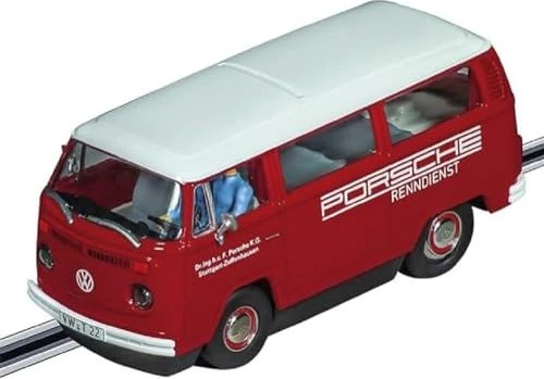 Carrera Digital 132 VW Bus T2b Porsche Renndienst