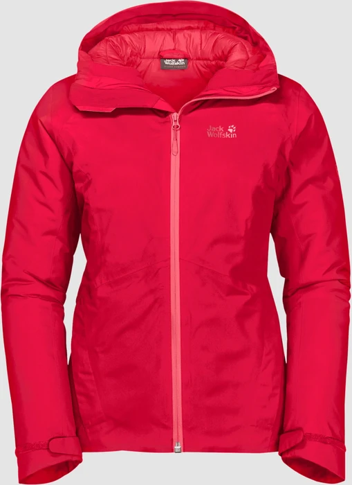 Jack Wolfskin Argon Storm Funktionsjacke clear red (Damen)