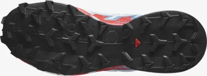 Salomon Speedcross 6 white/black/fiery red (Damen)