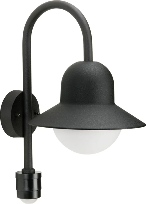 albert Aluminiumguss Wandleuchte schwarz