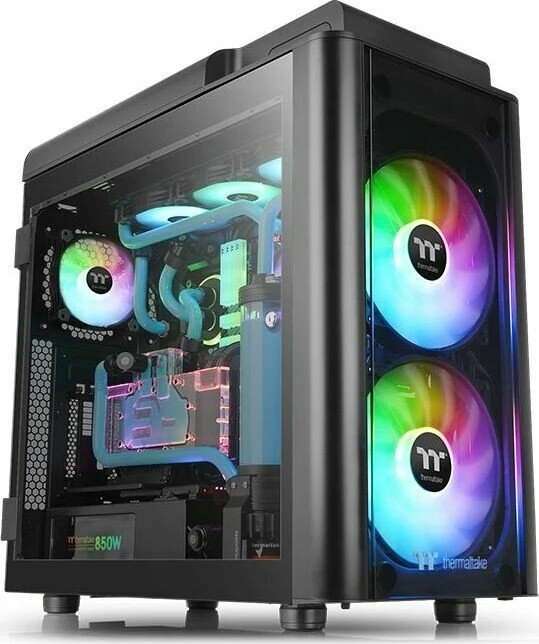 Thermaltake Level 20 GT ARGB Black Edition, schwarz, Glasfenster