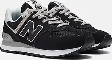 New Balance 574 Core schwarz/weiß (Damen)