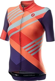 Castelli Talento Trikot kurzarm multicolor brilliant pink (Damen)