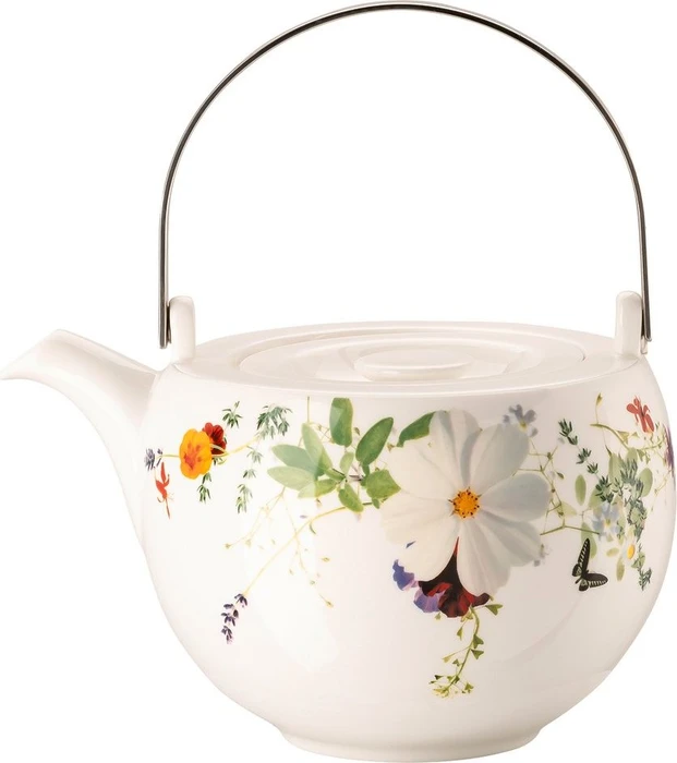 Rosenthal Brillance Bone China Grand Air Teekanne 6 Personen