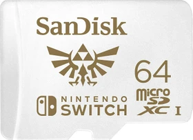 SanDisk Nintendo Switch R100/W60 64GB, UHS-I U3, Class 10