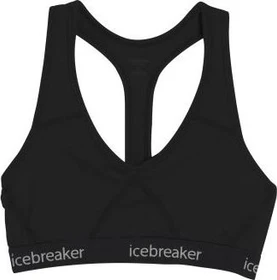 Icebreaker Sprite Racerback Sport-BH schwarz (Damen)