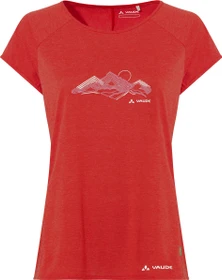 Vaude Tekoa II Funktionsshirt kurzarm lava (Damen)