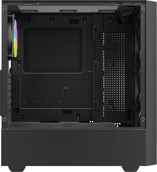 Savio Noctis Flow RGB X1, Glasfenster