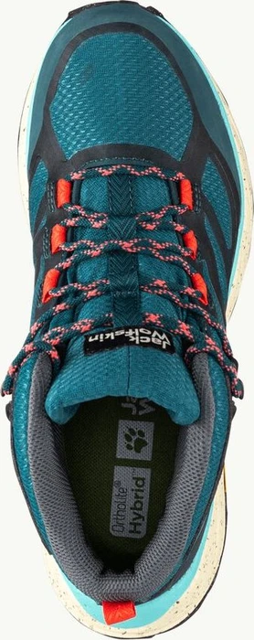 Jack Wolfskin Terraventure Texapore Mid blue/coral (Damen)