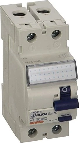 Gewiss IDP NA 2P 0.03A Typ AC 25A 2TE