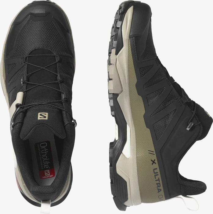 Salomon X Ultra 4 GTX black/vintage kaki/vanilla ice (Herren)