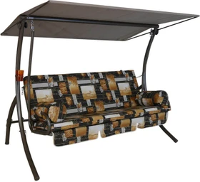 Angerer Dream Bambus braun Hollywoodschaukel taupe