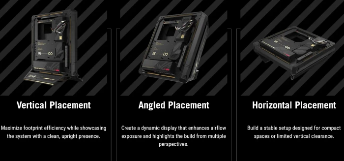 ASUS ROG GR20 Edition 20, Glasfenster