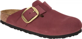 Birkenstock Boston Big Buckle Nubukleder berry crush (Damen)