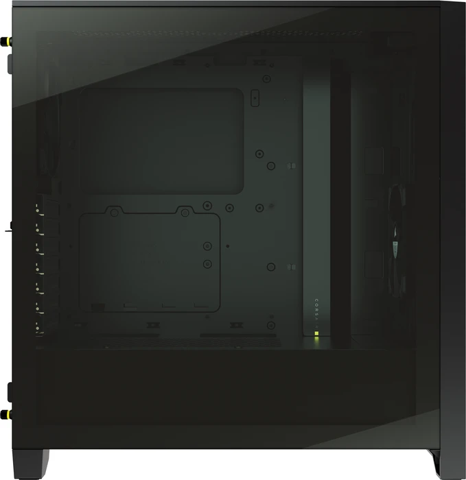 Corsair 4000D, schwarz, Glasfenster