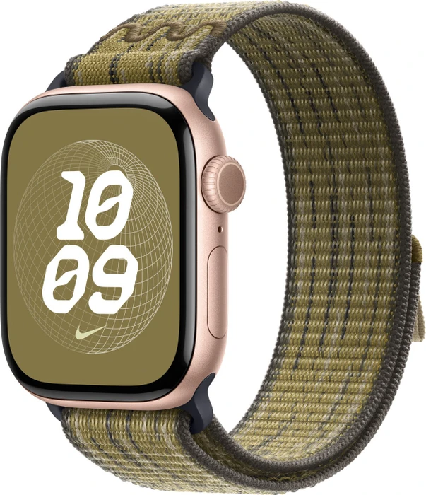 Apple Nike Sport Loop für Apple Watch 40mm grün/grau