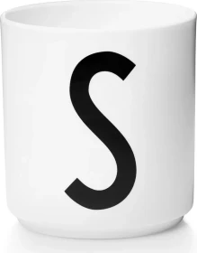 Design Letters Persönlicher Porzellanbecher A-Z Buchstabe S 250ml